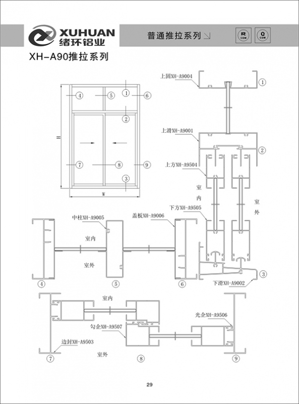 XH-A90推拉系列